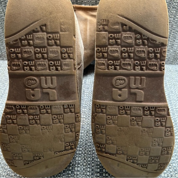 LAM. Juniper Women's Boots Size 9 Tan Suede Leather - Picture 8 of 8